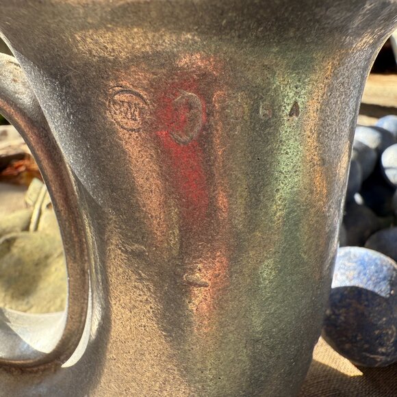 Vintage Pewter Wilton RWP Horn Trumpet Tavern Stein Tankard USA - Picture 3 of 9